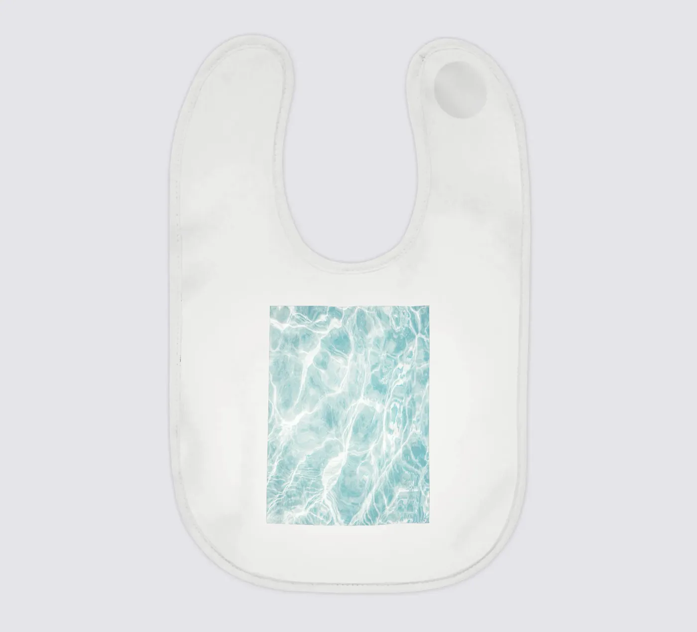 Wasser-Muster Babylätzchen von Dagmar Pels