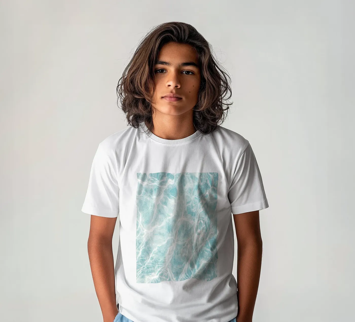 Water Pattern t-shirt bambini da Dagmar Pels