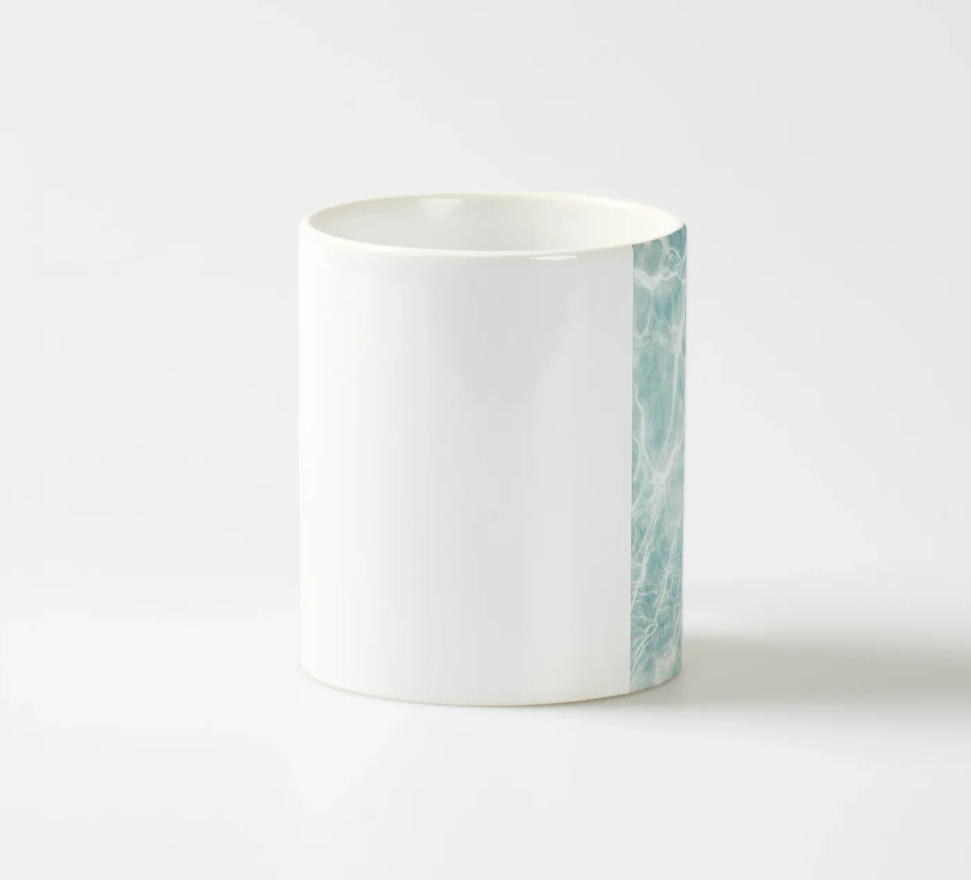Water Pattern ceramic mug by Dagmar Pels
