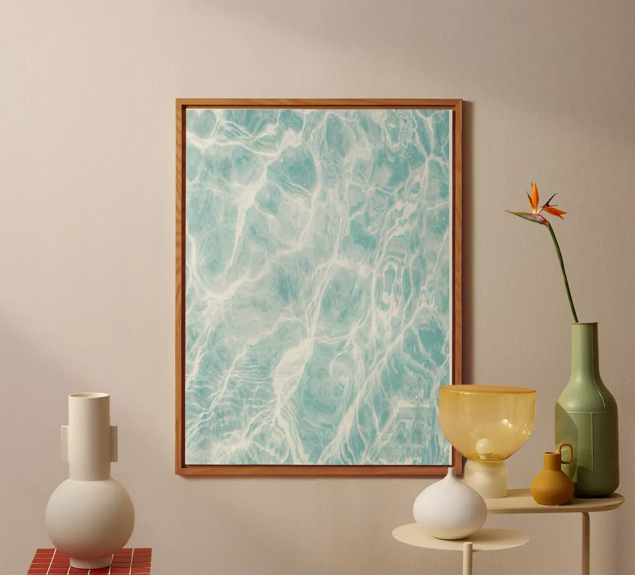 Modello dell'acqua alluminio dibond da Dagmar Pels