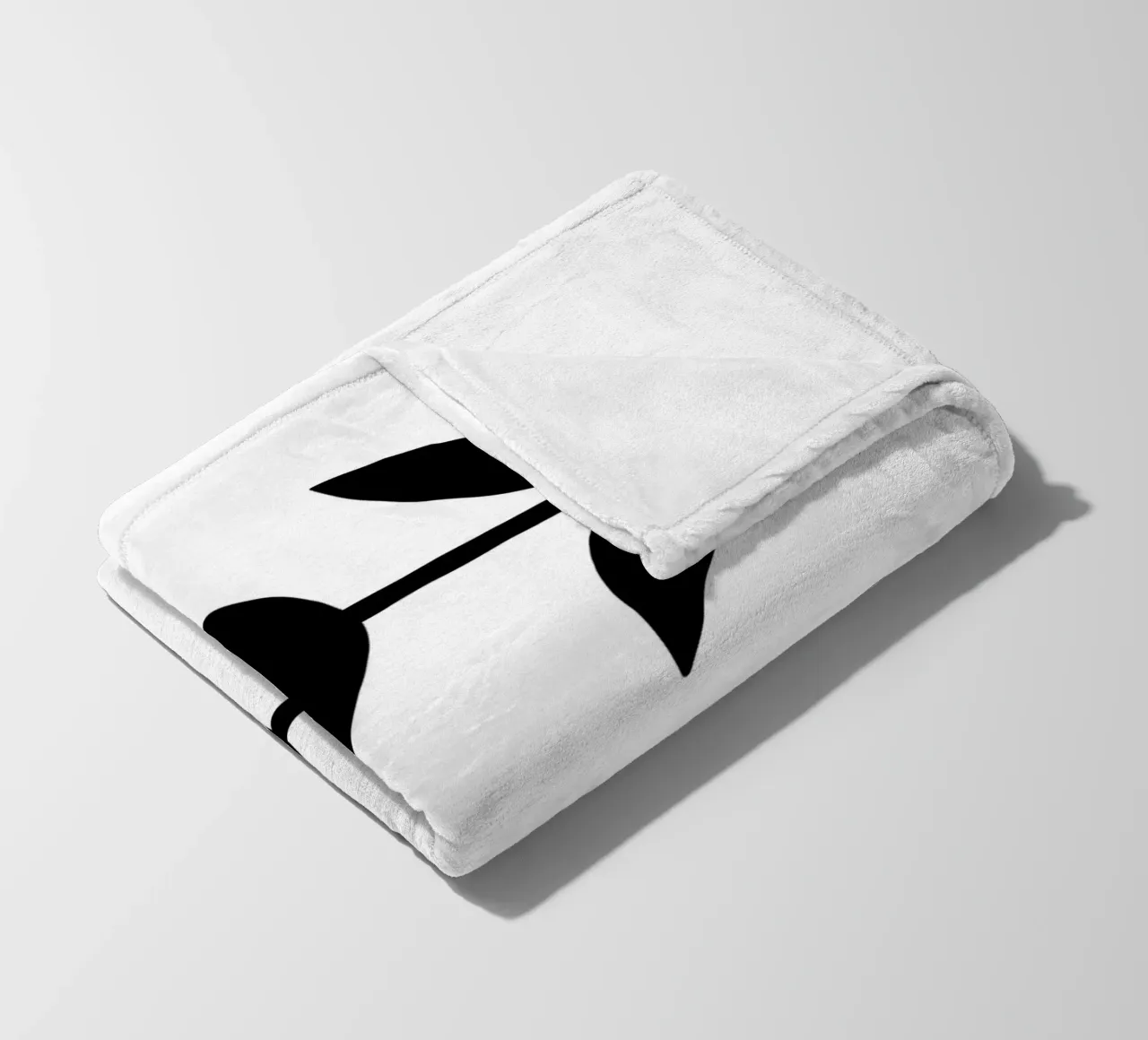Delicate Line No 13 coperta in pile da treechild