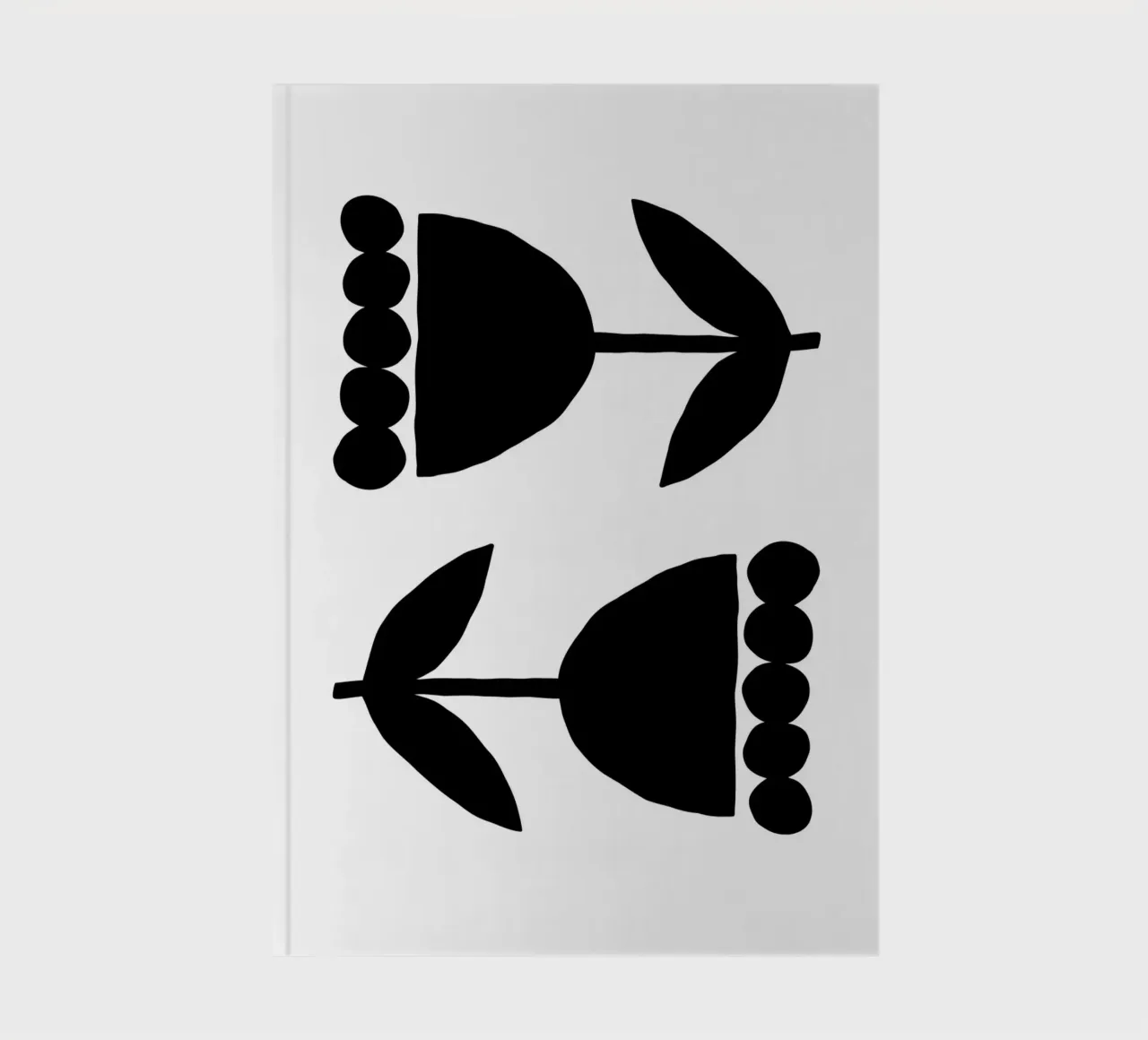 Delicate Line No 13 notebook by treechild