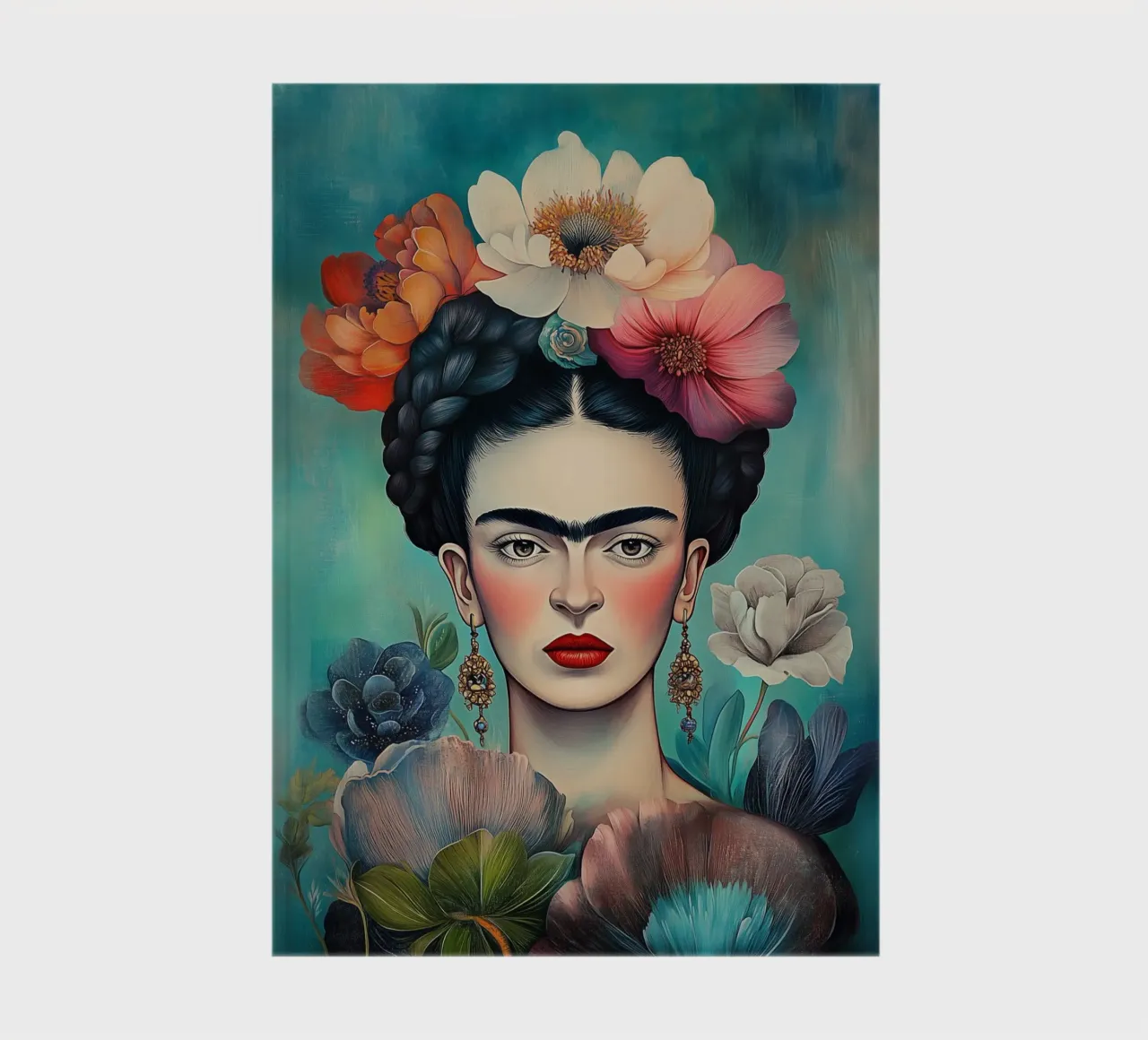 Frida, expression of creativity notebook by Carinaprint
