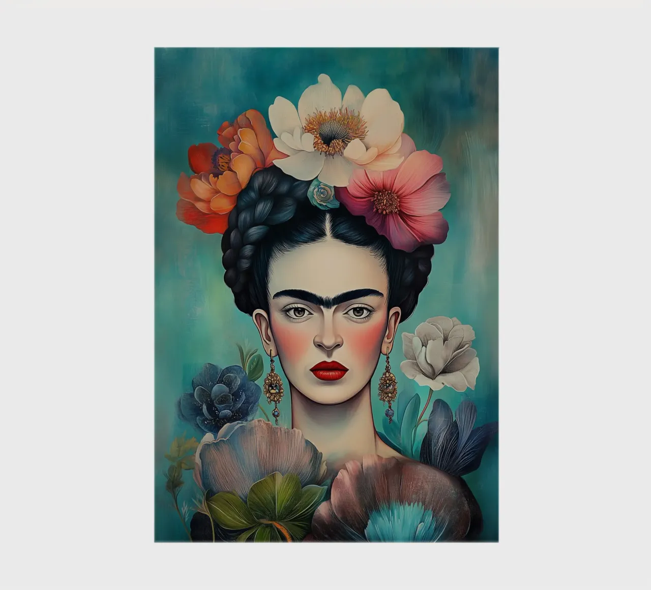 Frida, expression of creativity notebook by Carinaprint