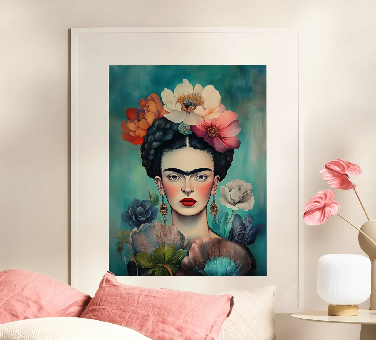 Frida, espressione di creatività carta hahnemühle da Carinaprint
