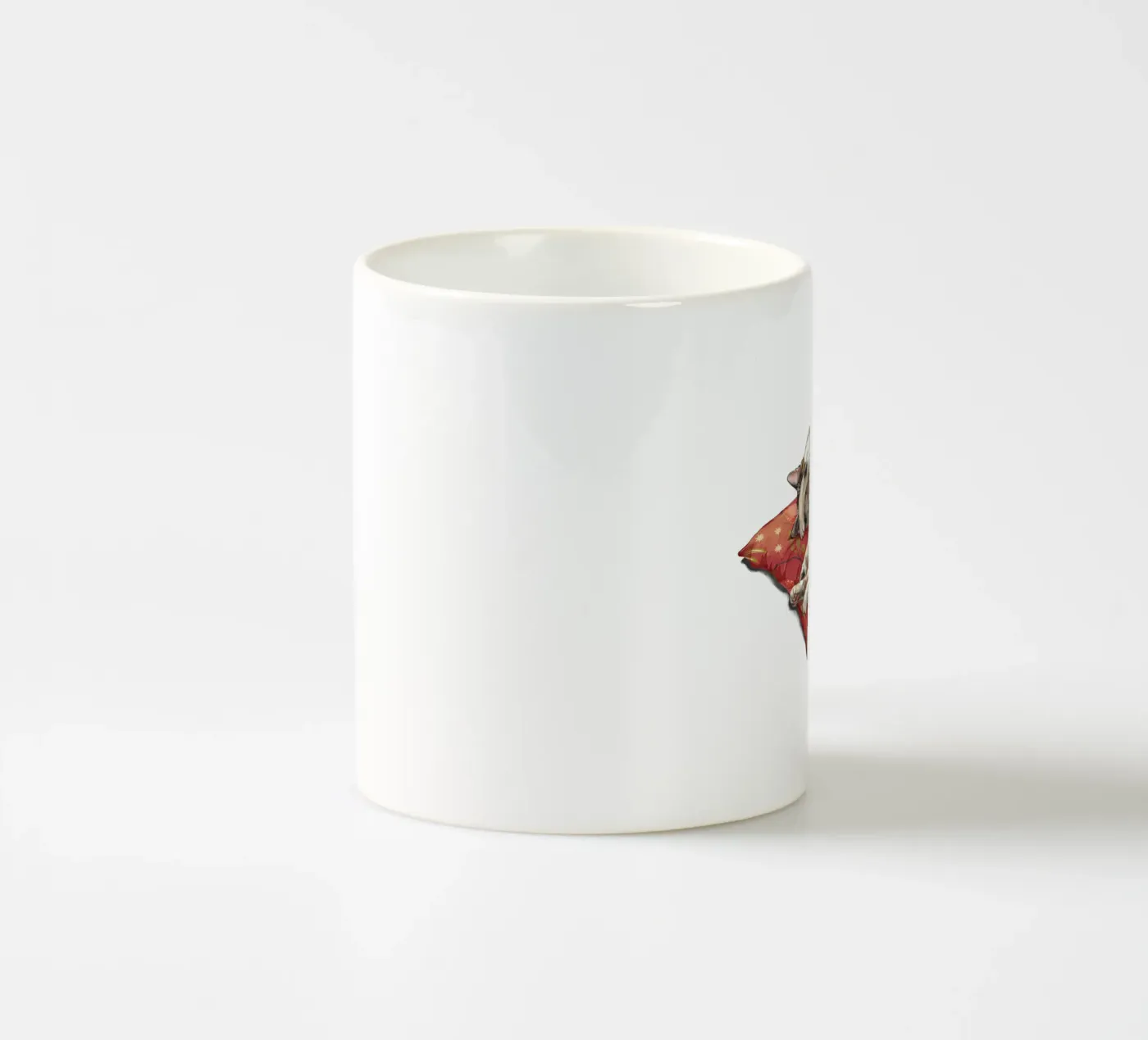 Napping Cat ceramic mug by Laura Graves