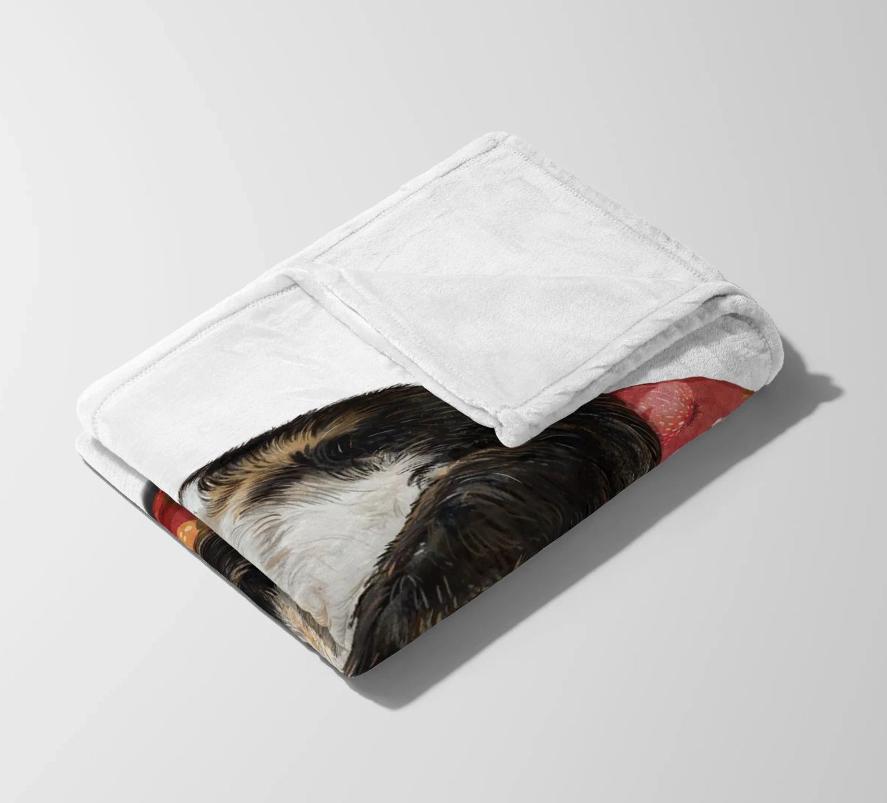 Napping Cat fleece blanket by Laura Graves