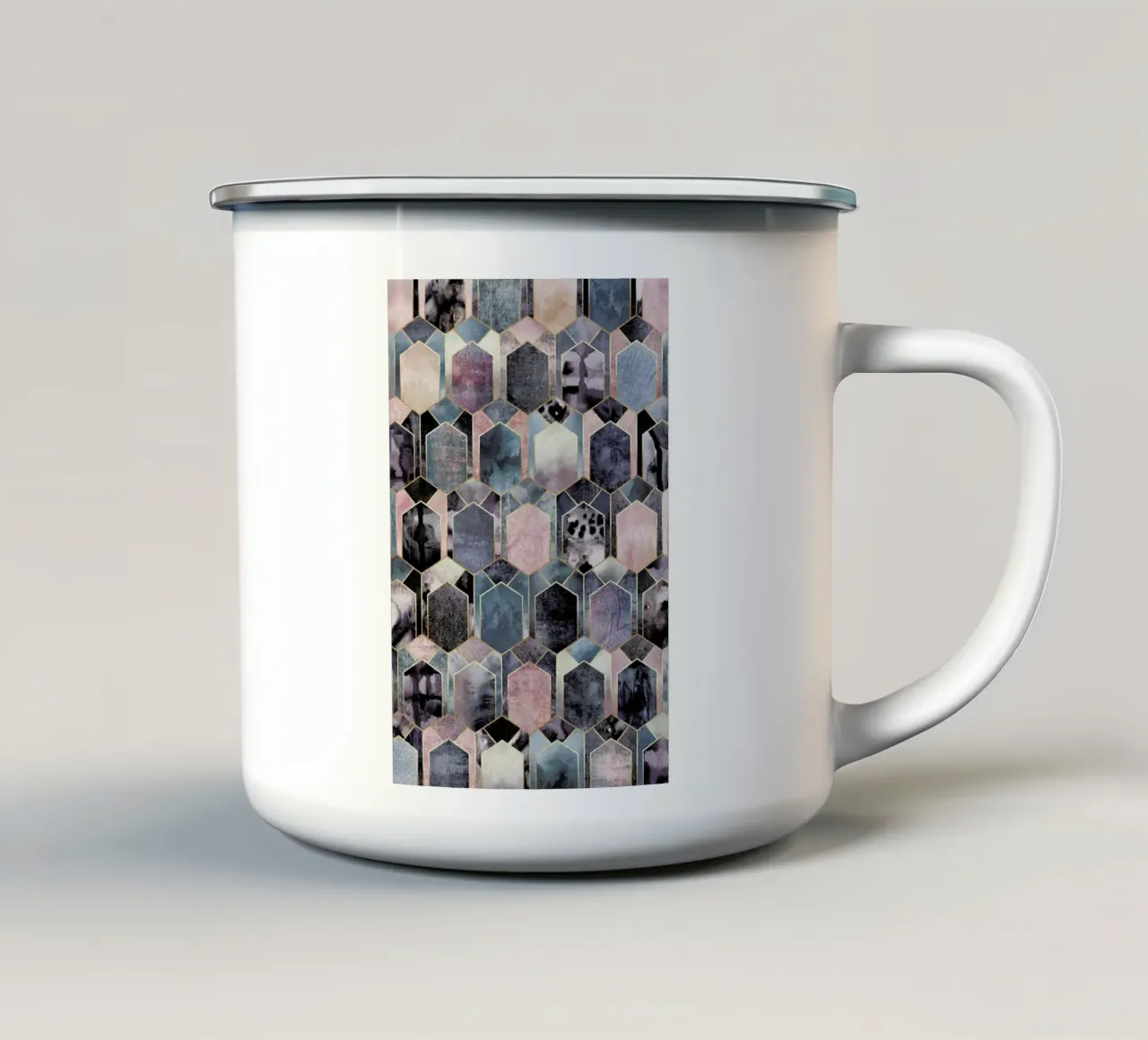 Art Deco Dream tazza in smalto da Elisabeth Fredriksson