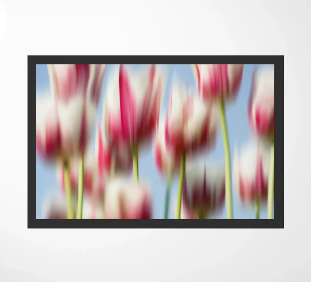 Dancing Tulips doormat by Dagmar Pels