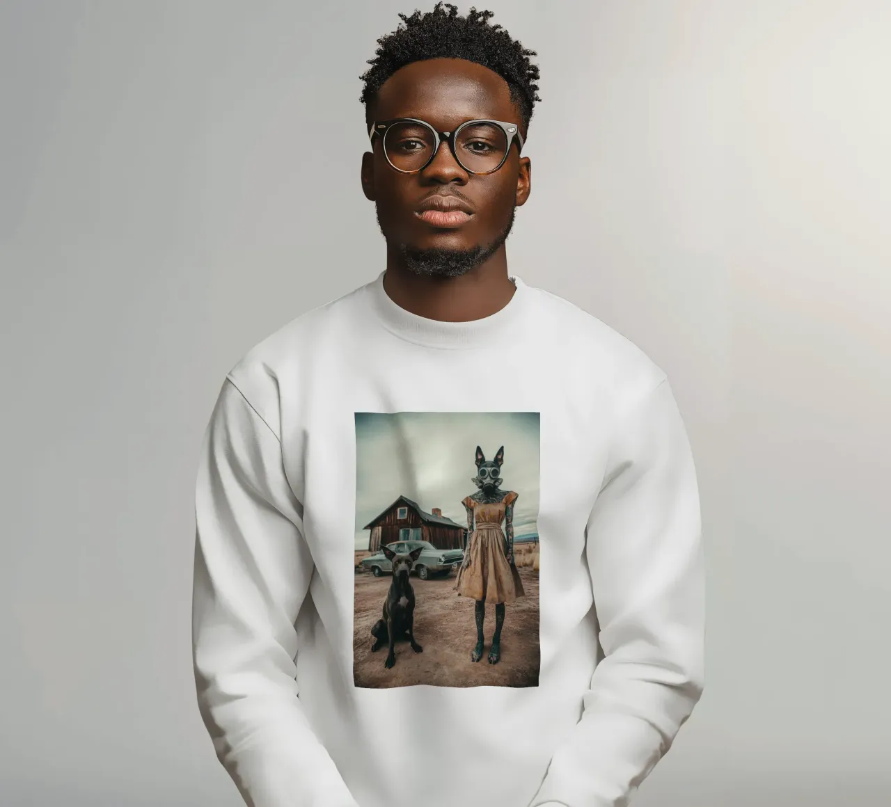 Max & Luna sweatshirt by Affiches Chien Originales – Dogland