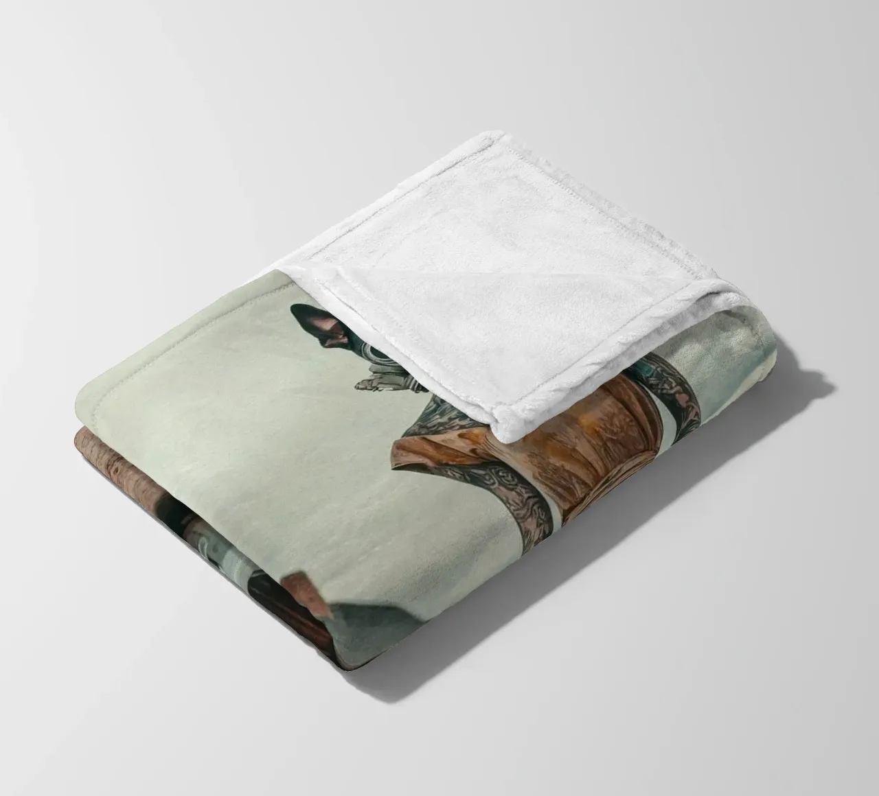 Max & Luna coperta in pile da Affiches Chien Originales – Dogland