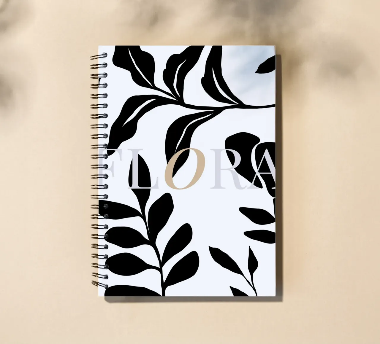 Delicate Line No 16 spiral notebook by treechild