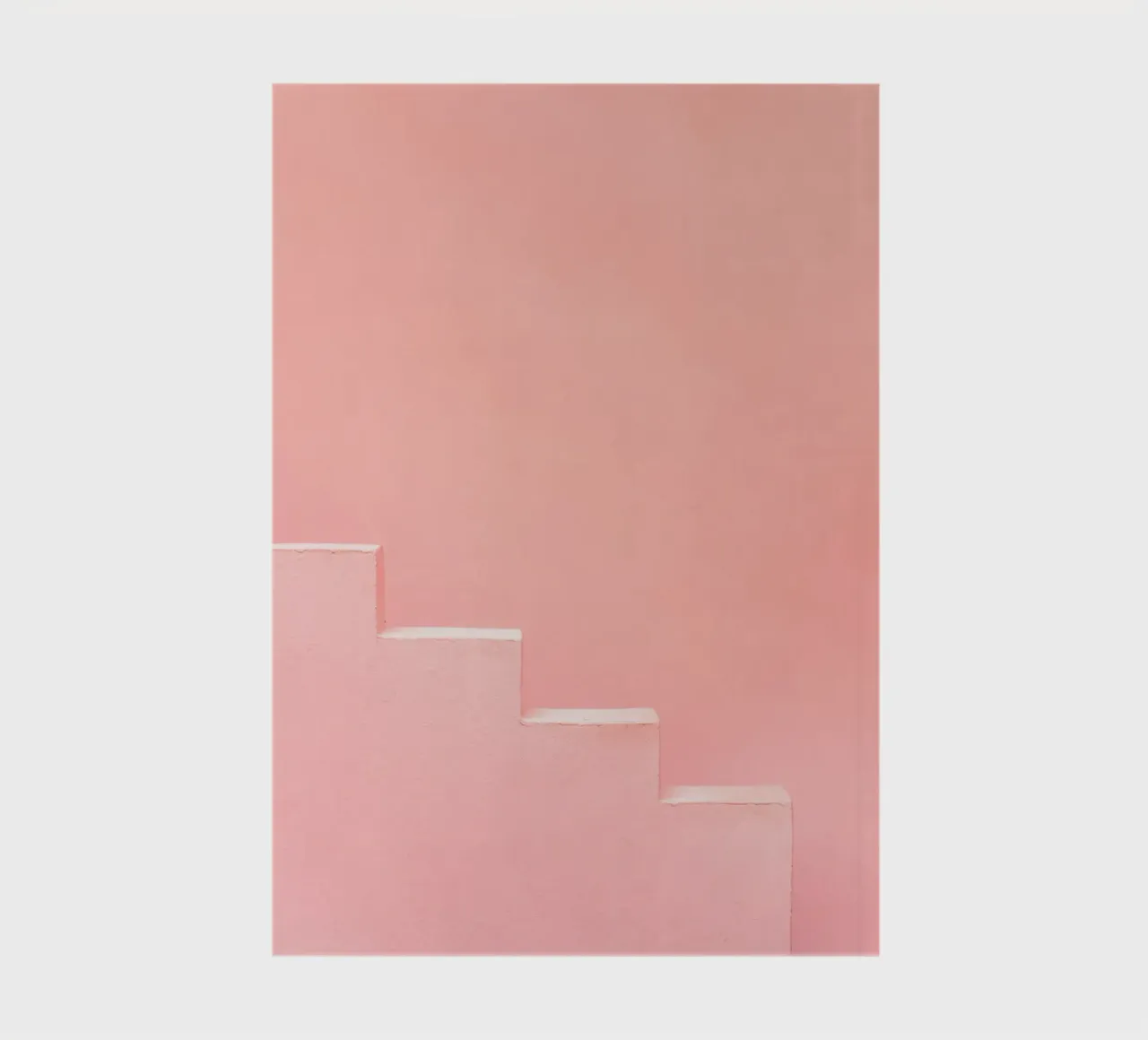 Muralla Roja: Pink Simplicity notebook by Raisa Zwart Photography