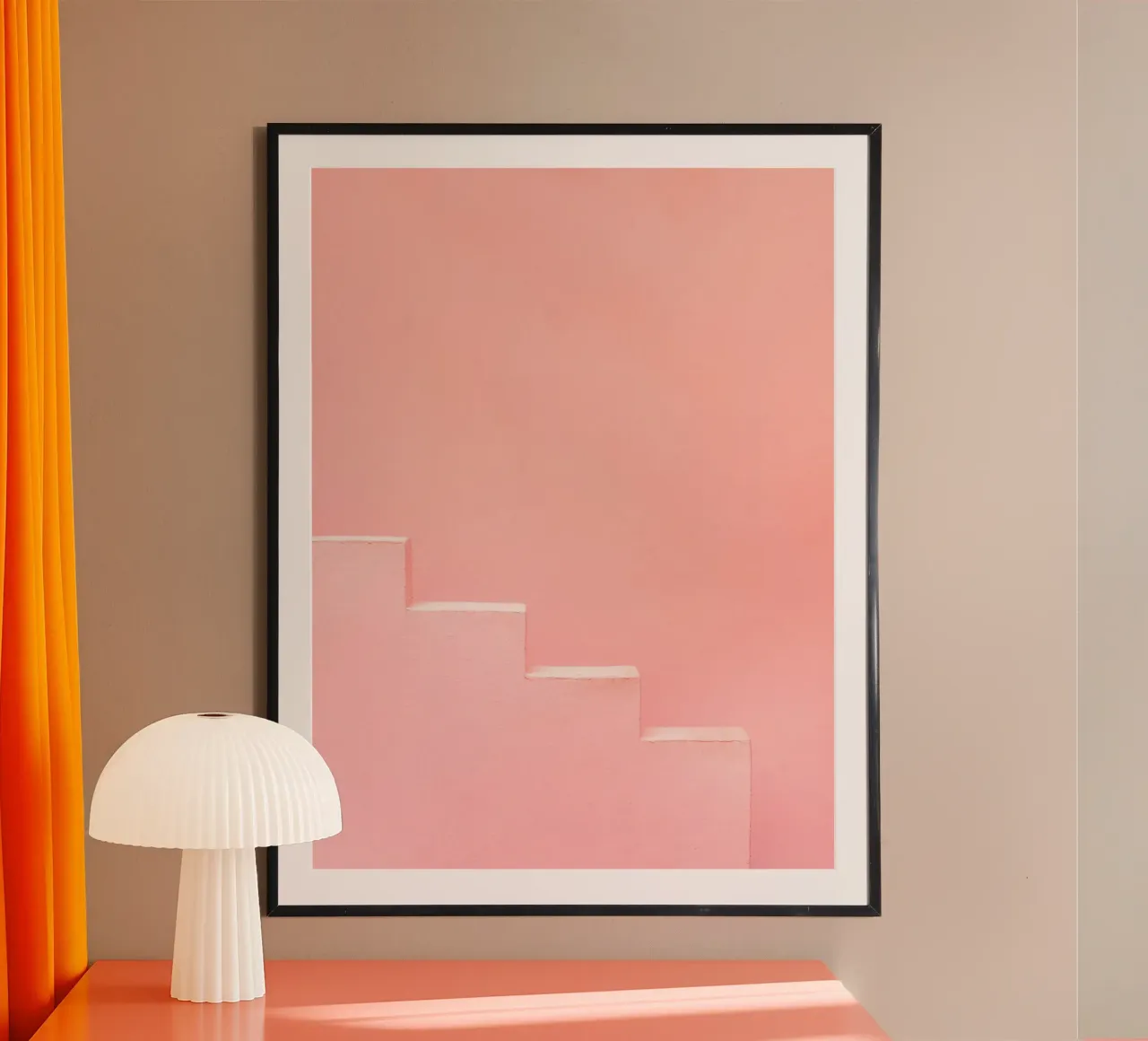Muralla Roja: Pink Simplicity carta hahnemühle da Raisa Zwart Photography