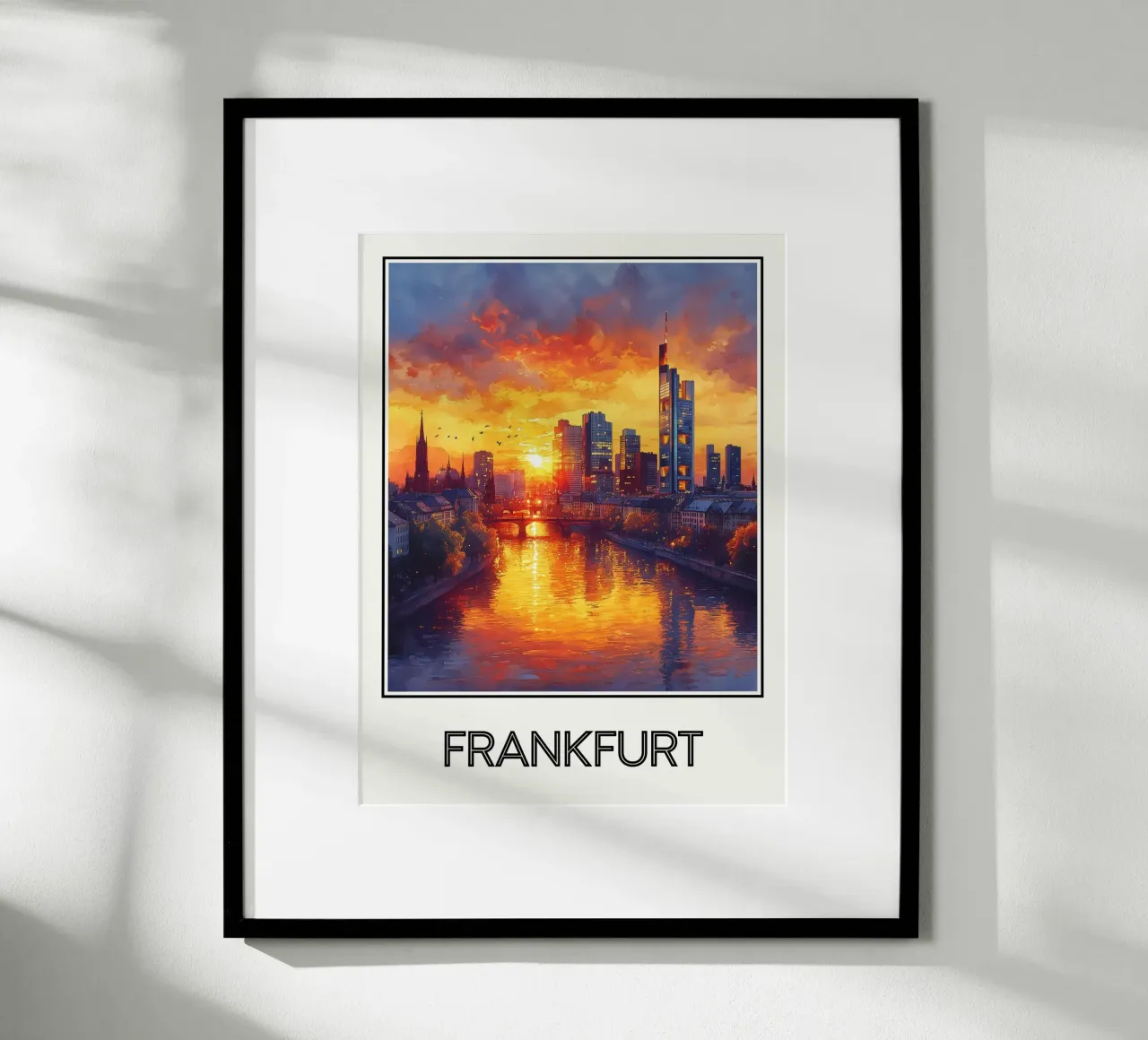 Francoforte poster da Frame the World