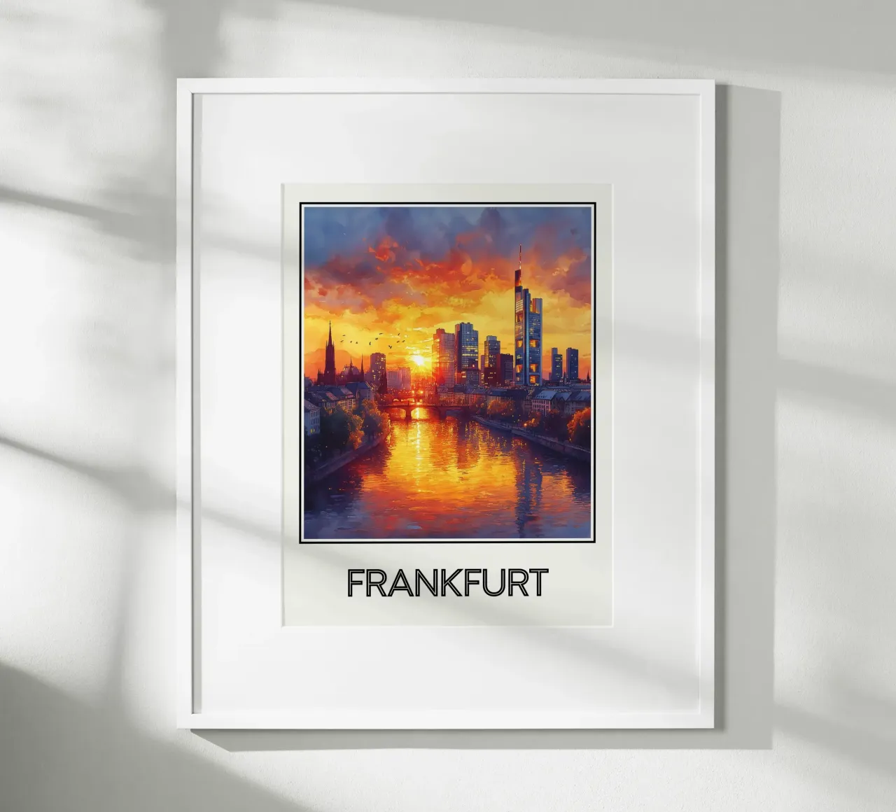 Francoforte poster da Frame the World