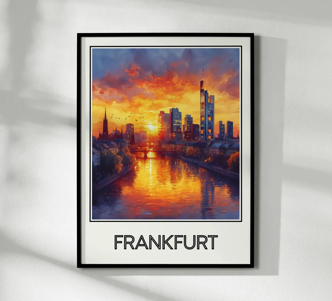 Francoforte poster da Frame the World