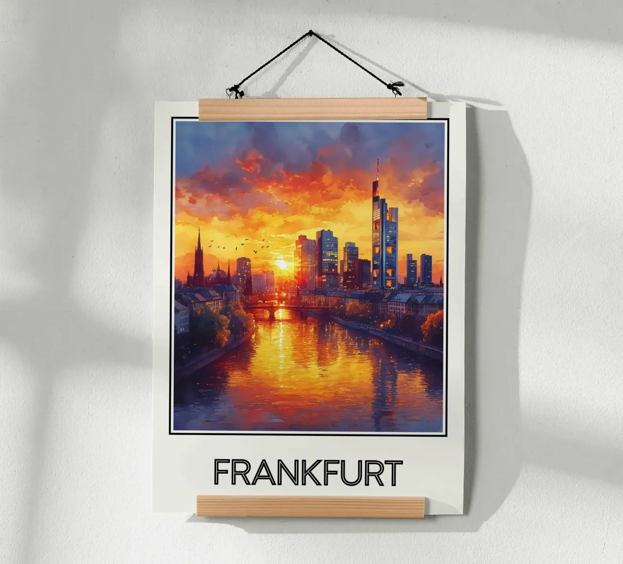 Francoforte poster da Frame the World