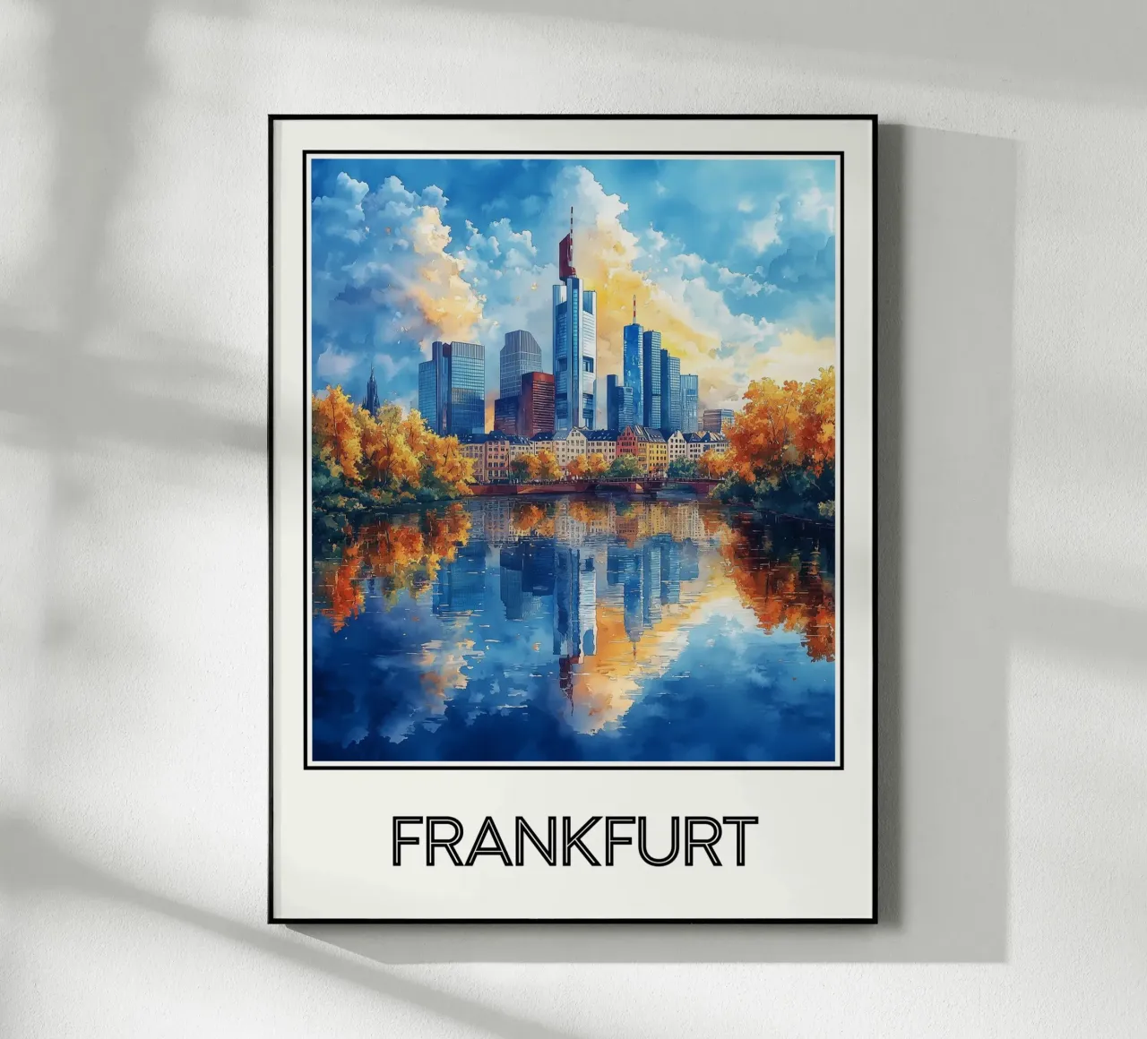 Frankfurt acrylic glass by Frame the World