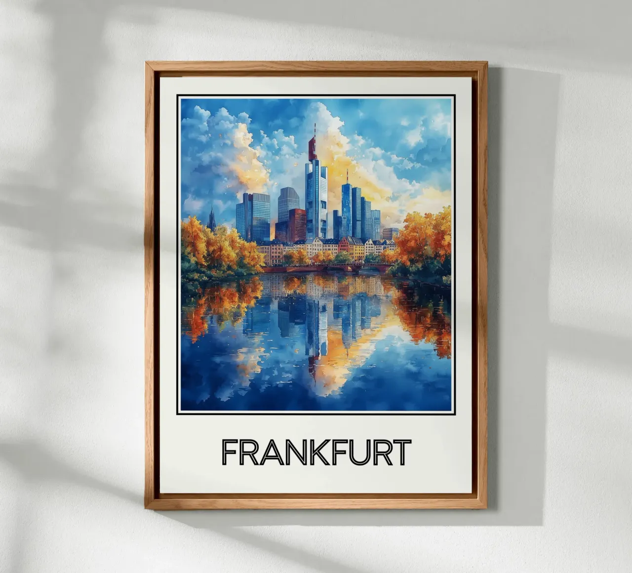 Francoforte alluminio dibond da Frame the World