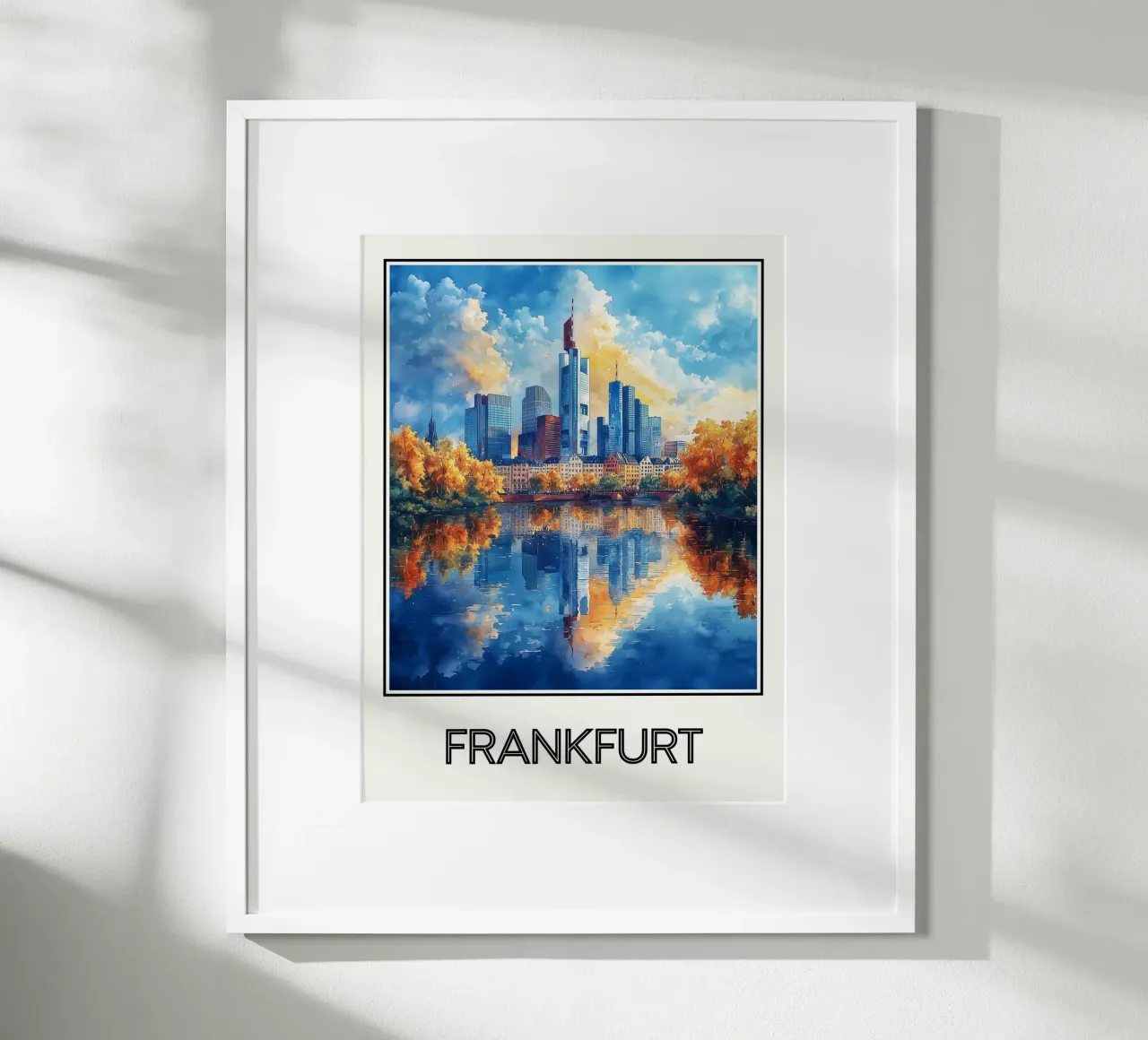 Francoforte poster da Frame the World
