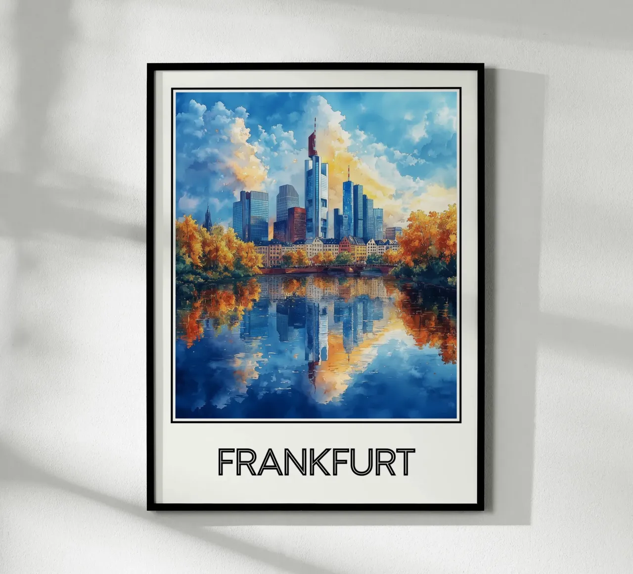 Francoforte poster da Frame the World