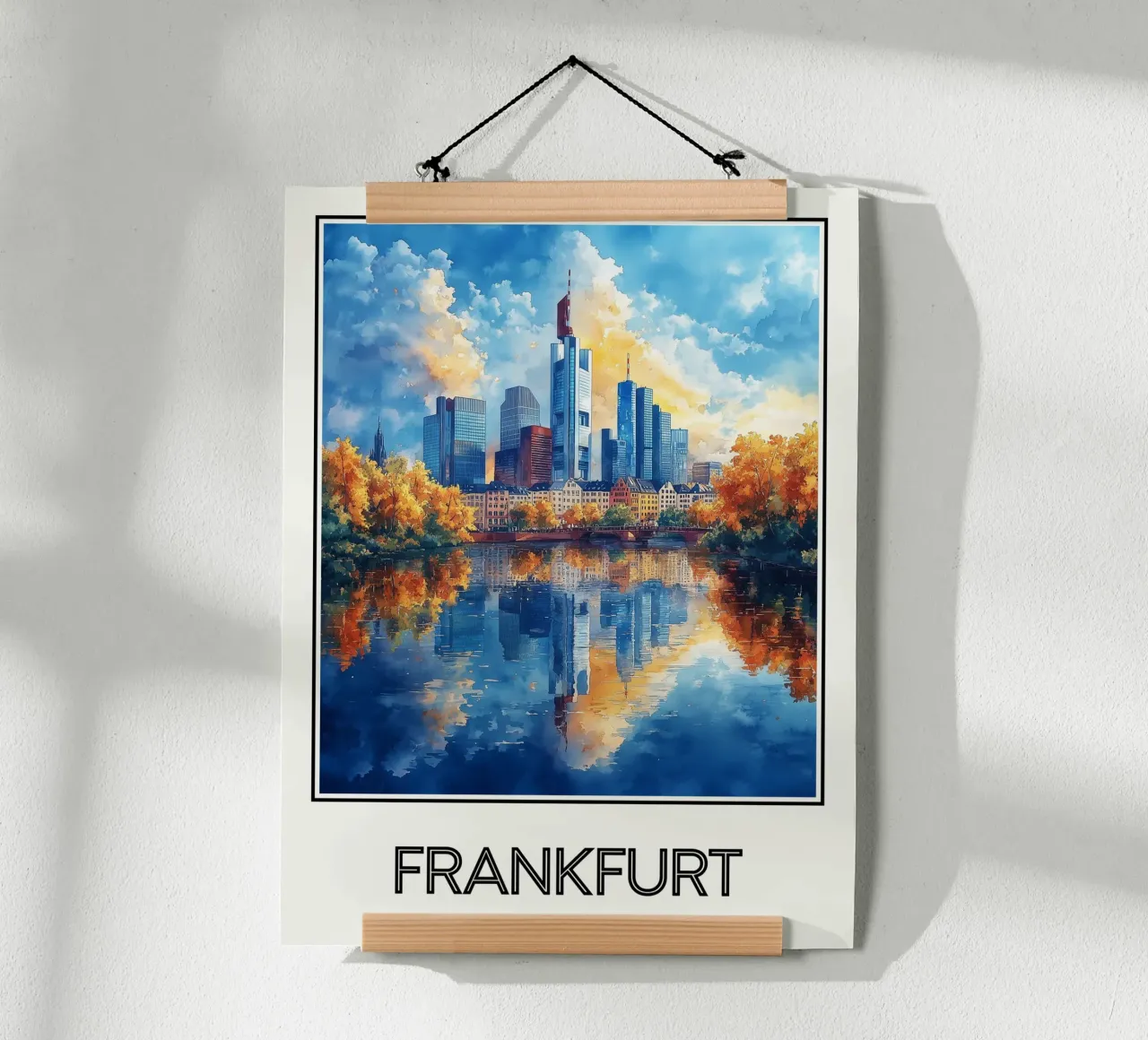 Francoforte poster da Frame the World