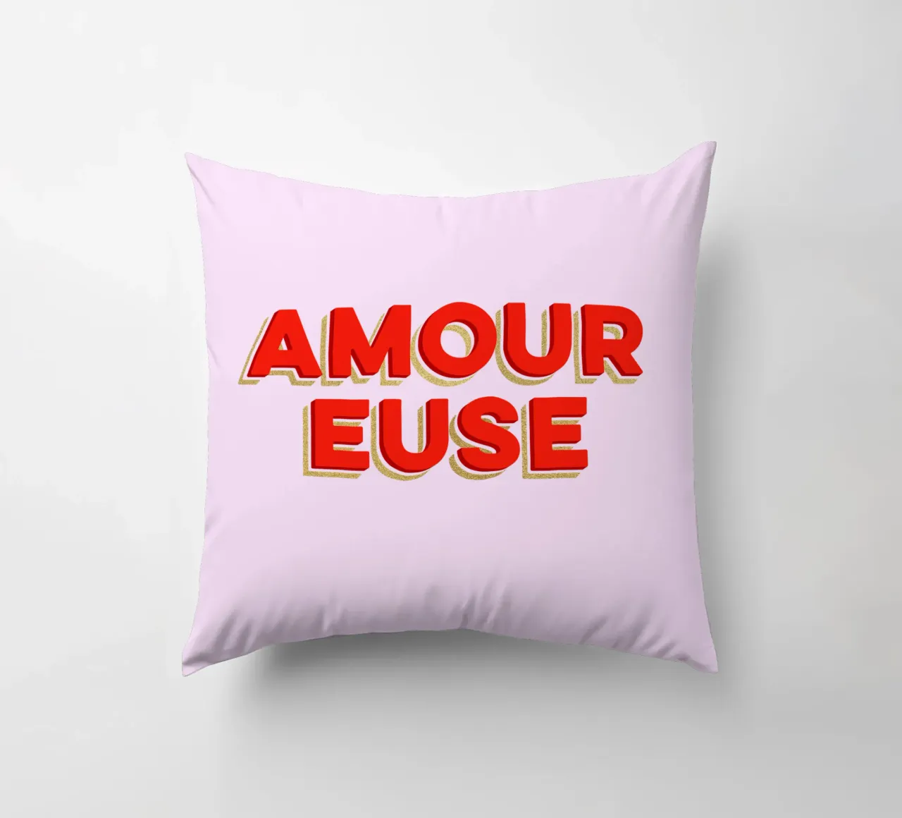 Amoureuse "Innamorato cuscino da Dominique Vari Words