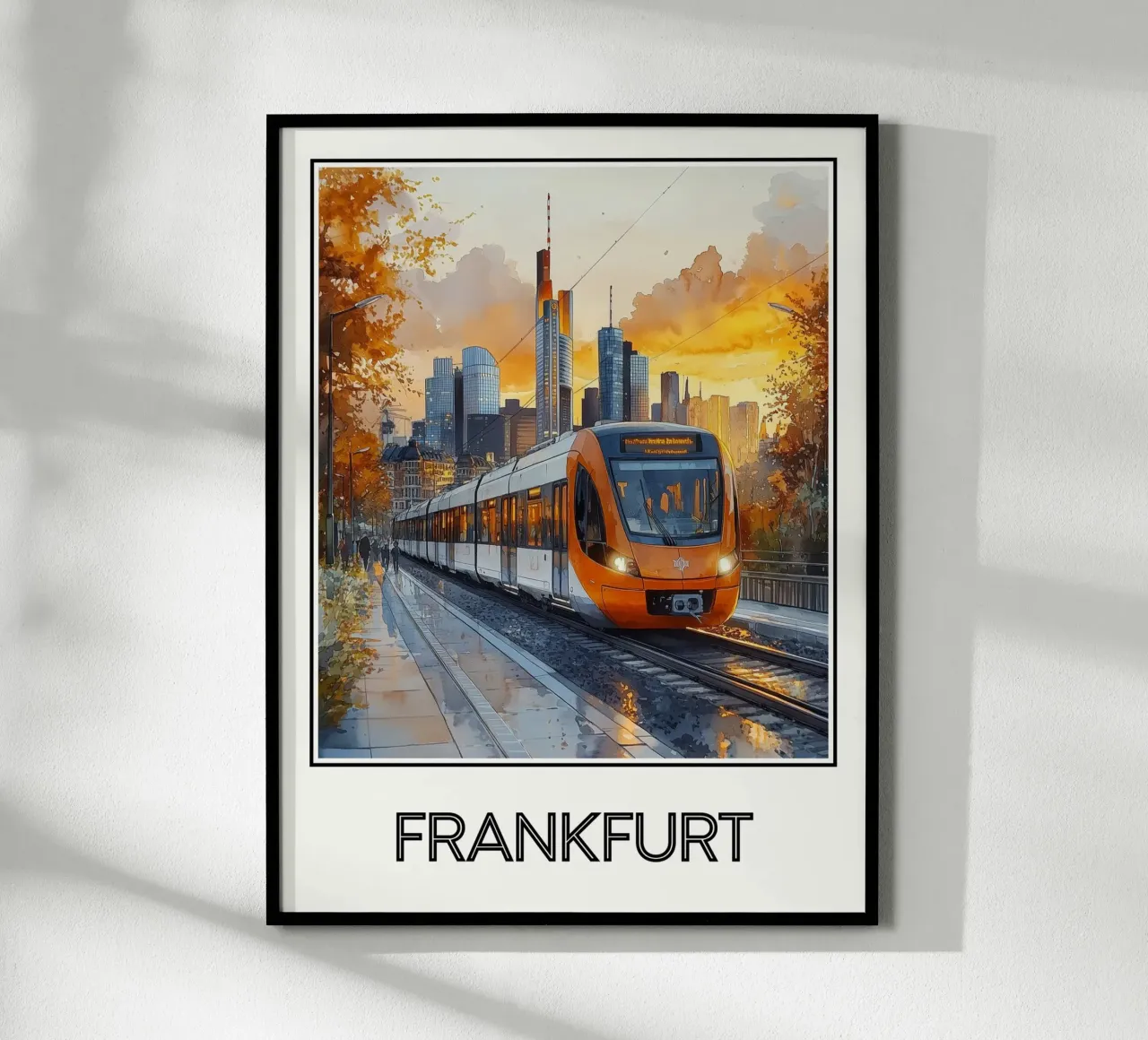 Francoforte poster da Frame the World