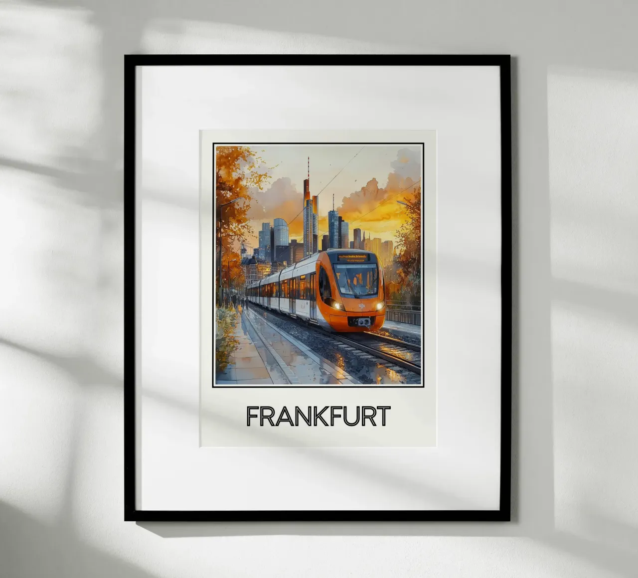 Francoforte poster da Frame the World