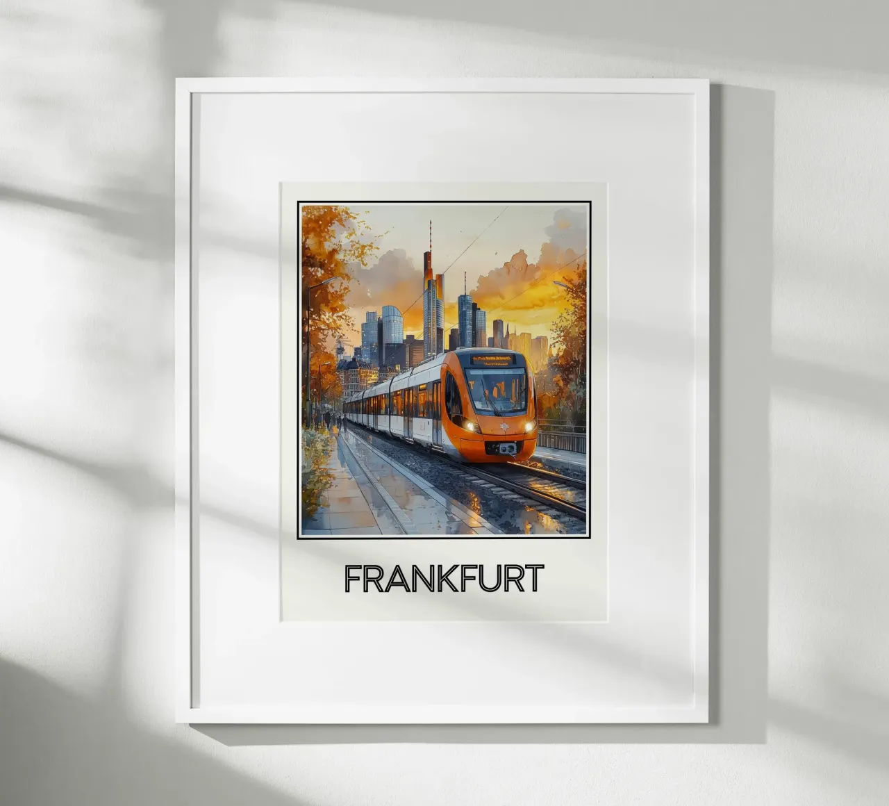 Francoforte poster da Frame the World