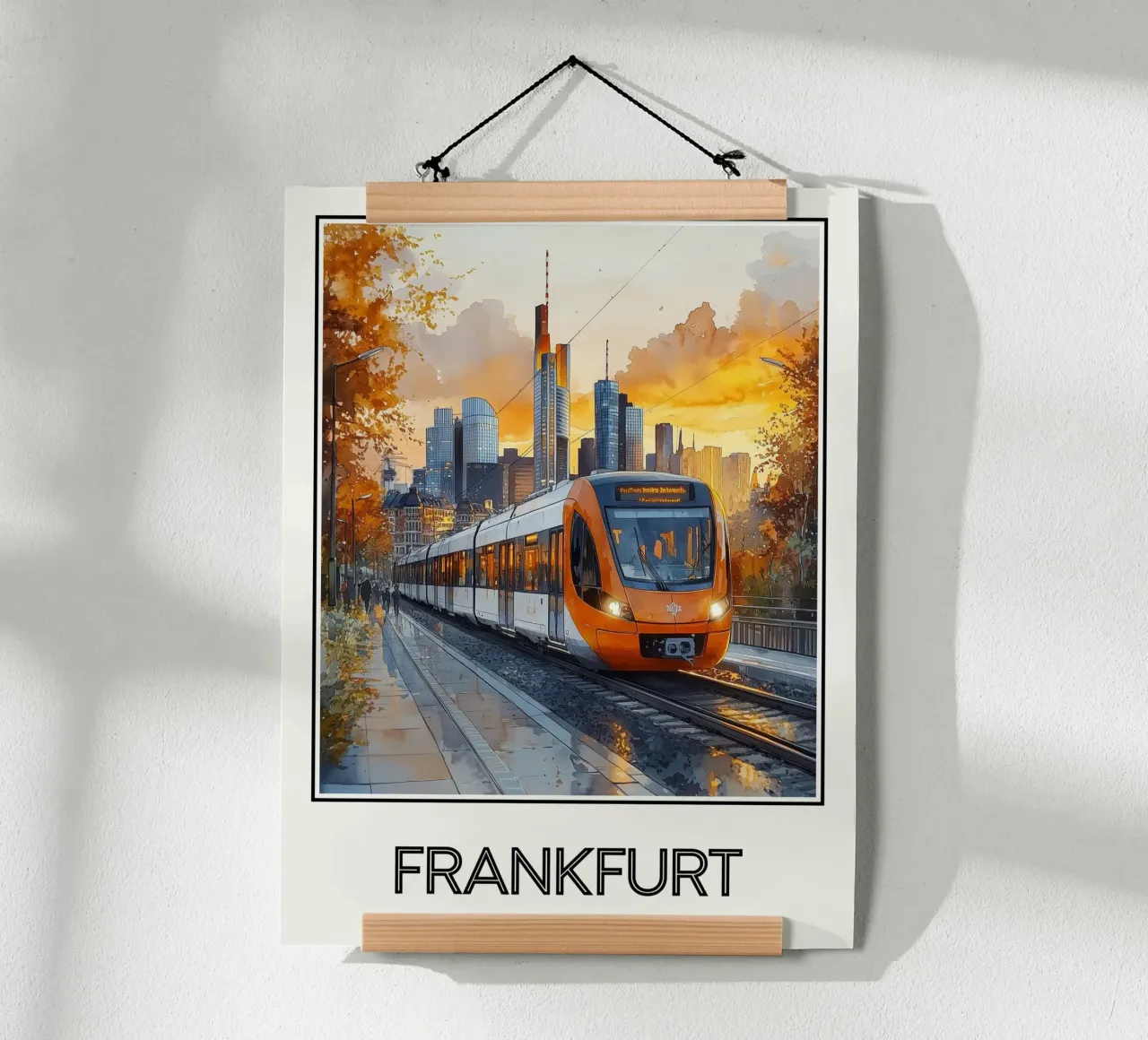 Francoforte poster da Frame the World