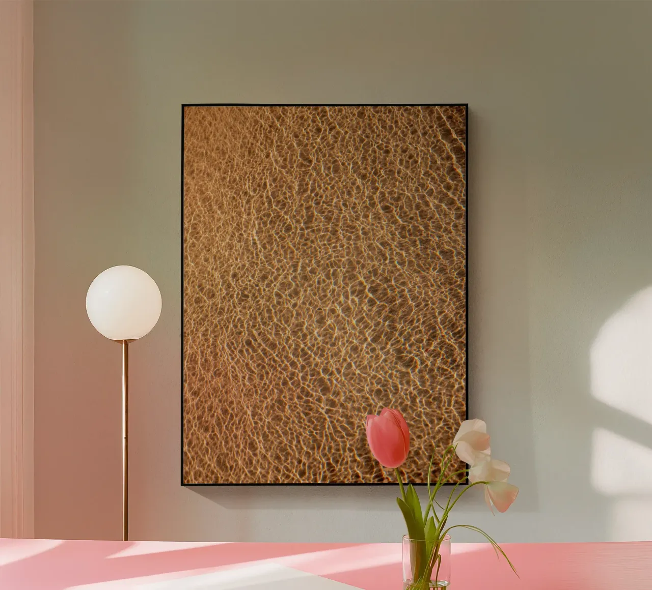 Sunlit Patterns of the Algarve plexiglass da Raisa Zwart Photography