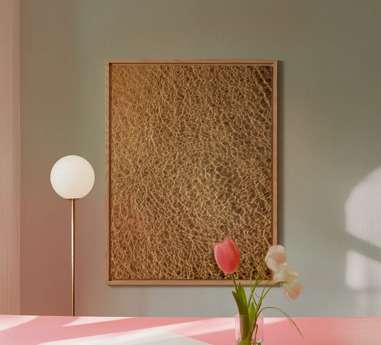 Sunlit Patterns of the Algarve pannello forex da Raisa Zwart Photography