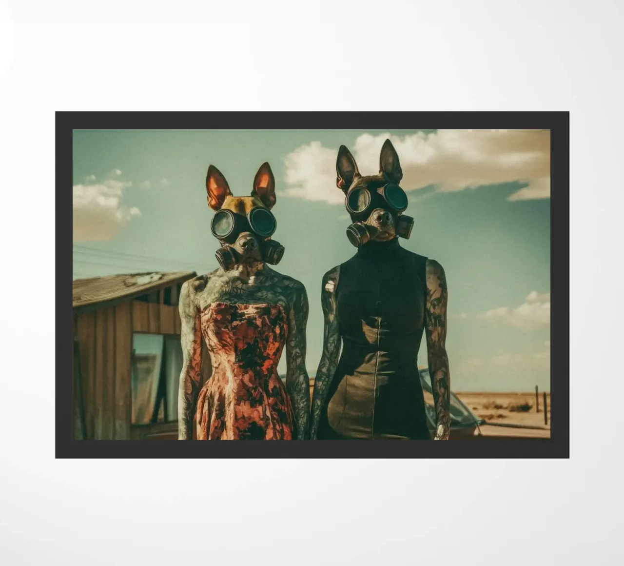 Edith & June, Las Vegas, 1975 zerbino da Affiches Chien Originales – Dogland