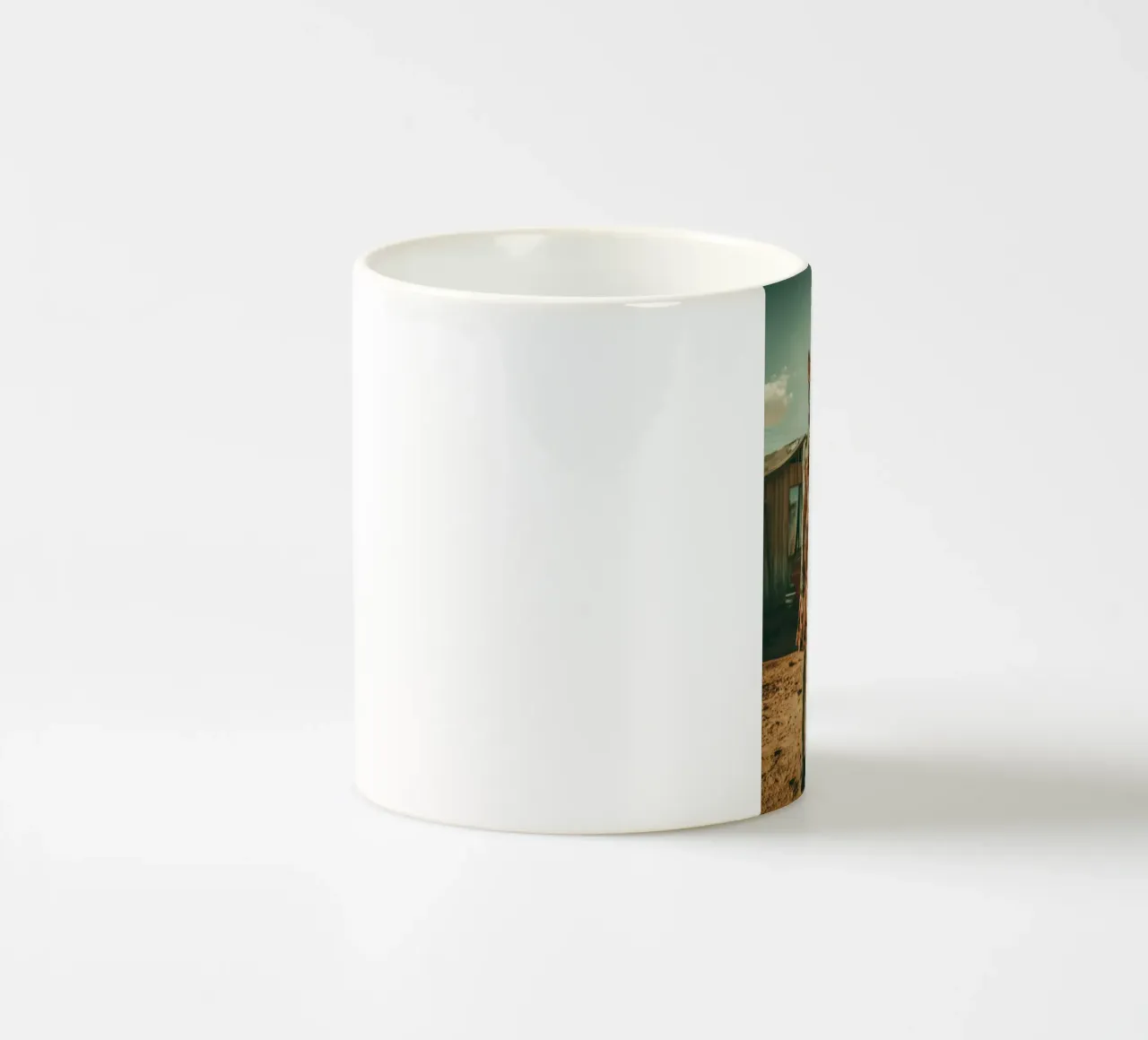 Edith & June, Las Vegas, 1975 tazza in ceramica da Affiches Chien Originales – Dogland