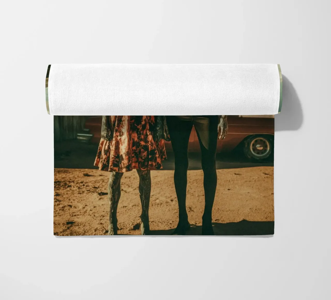 Edith & June, Las Vegas, 1975 telo mare da Affiches Chien Originales – Dogland