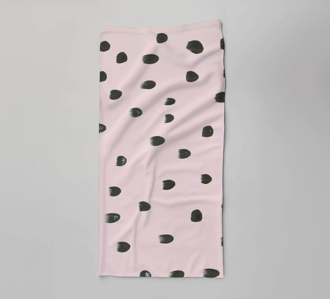 Dots On Pink asciugamano da bagno da IRIS LEHNHARDT FINE ART