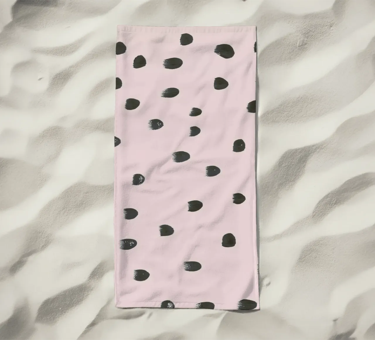 Dots On Pink telo mare da IRIS LEHNHARDT FINE ART