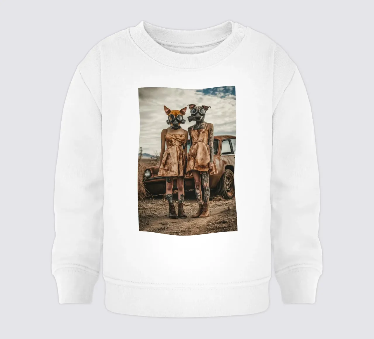 Ruby & Pearl, Las Vegas sudadera de bebé de Affiches Chien Originales – Dogland