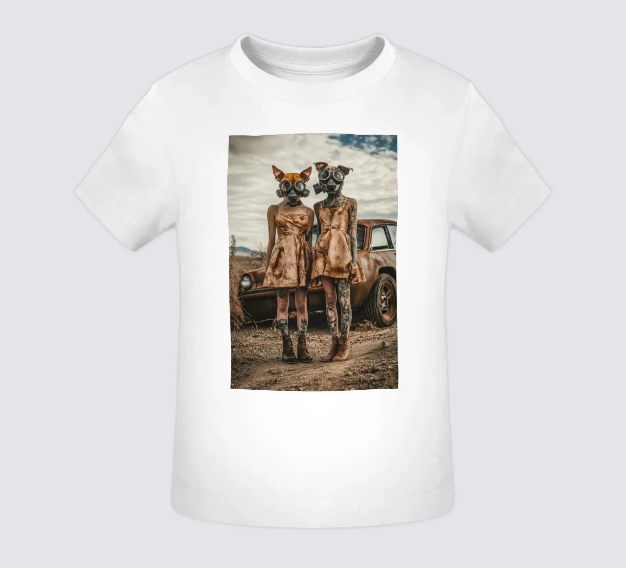 Ruby & Pearl, Las Vegas camiseta de bebé de Affiches Chien Originales – Dogland