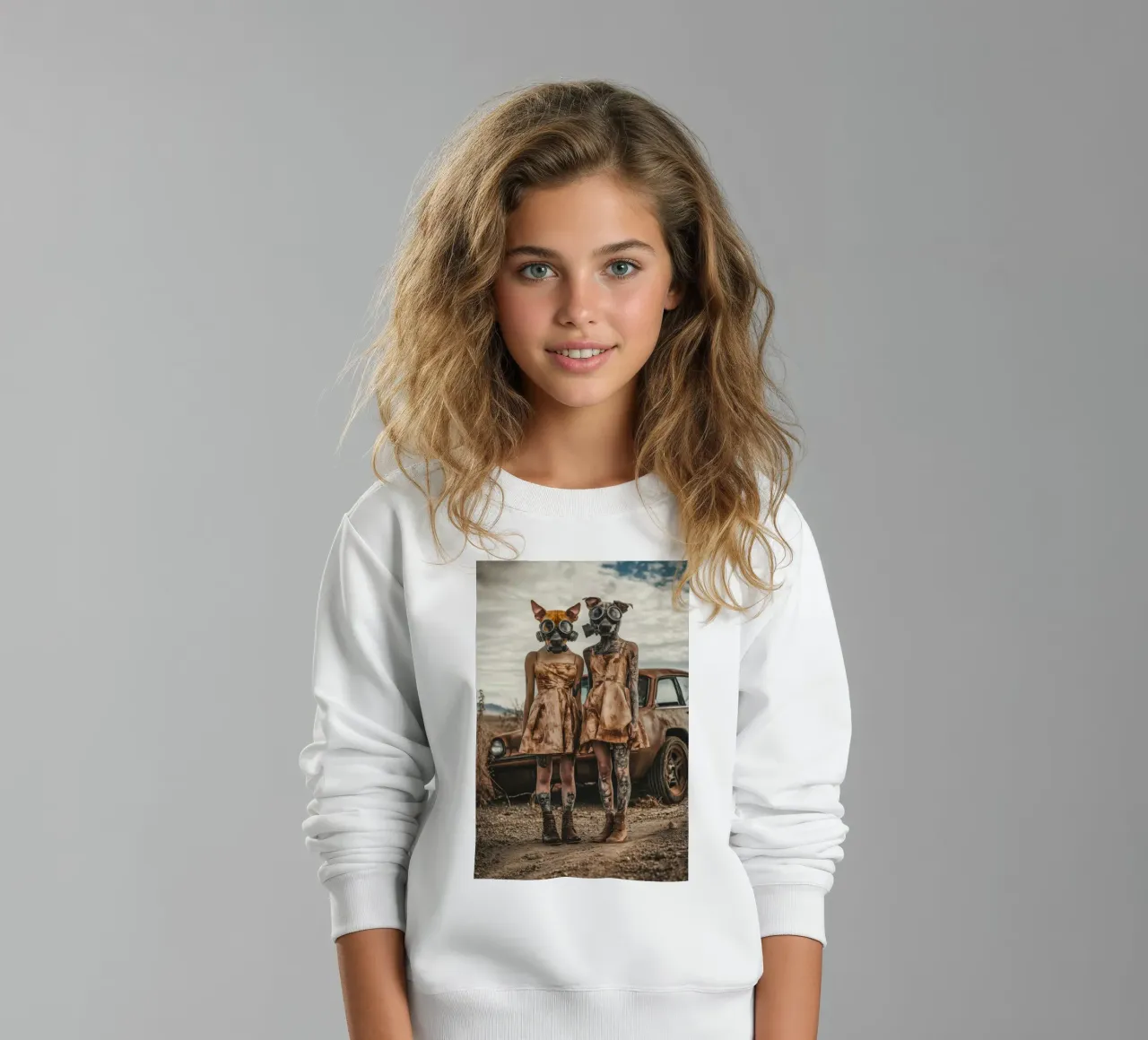 Ruby & Pearl, Las Vegas sudadera para niño de Affiches Chien Originales – Dogland