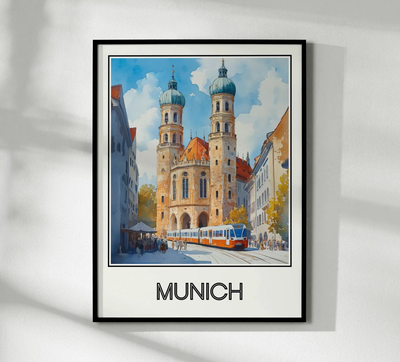 München Poster von Frame the World