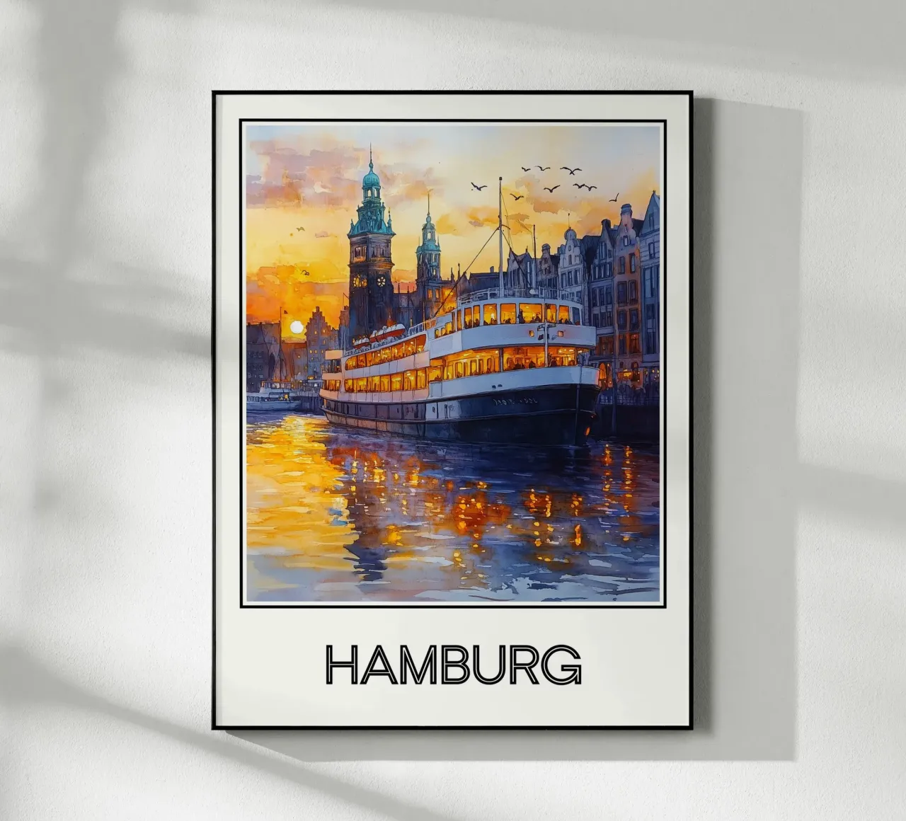 Amburgo plexiglass da Frame the World