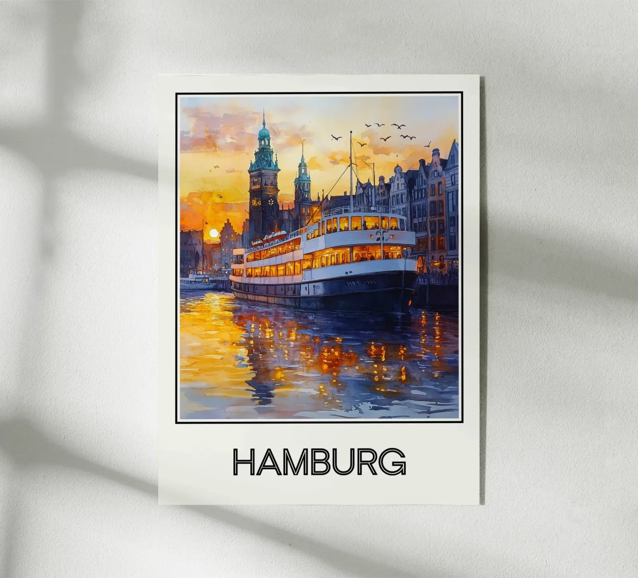 Amburgo plexiglass da Frame the World