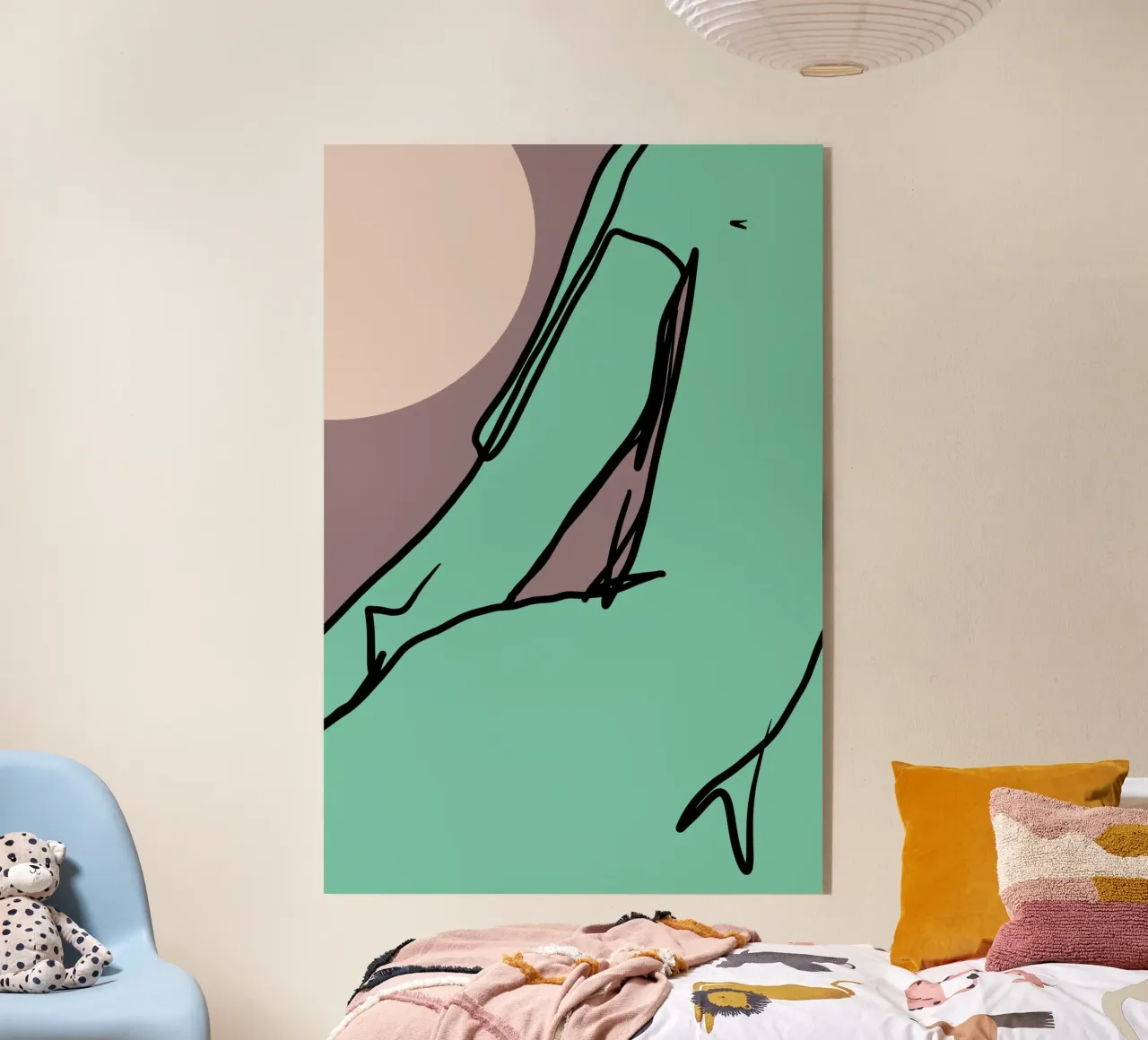 Oversized Figures 4 plexiglass da Casa Cartissi