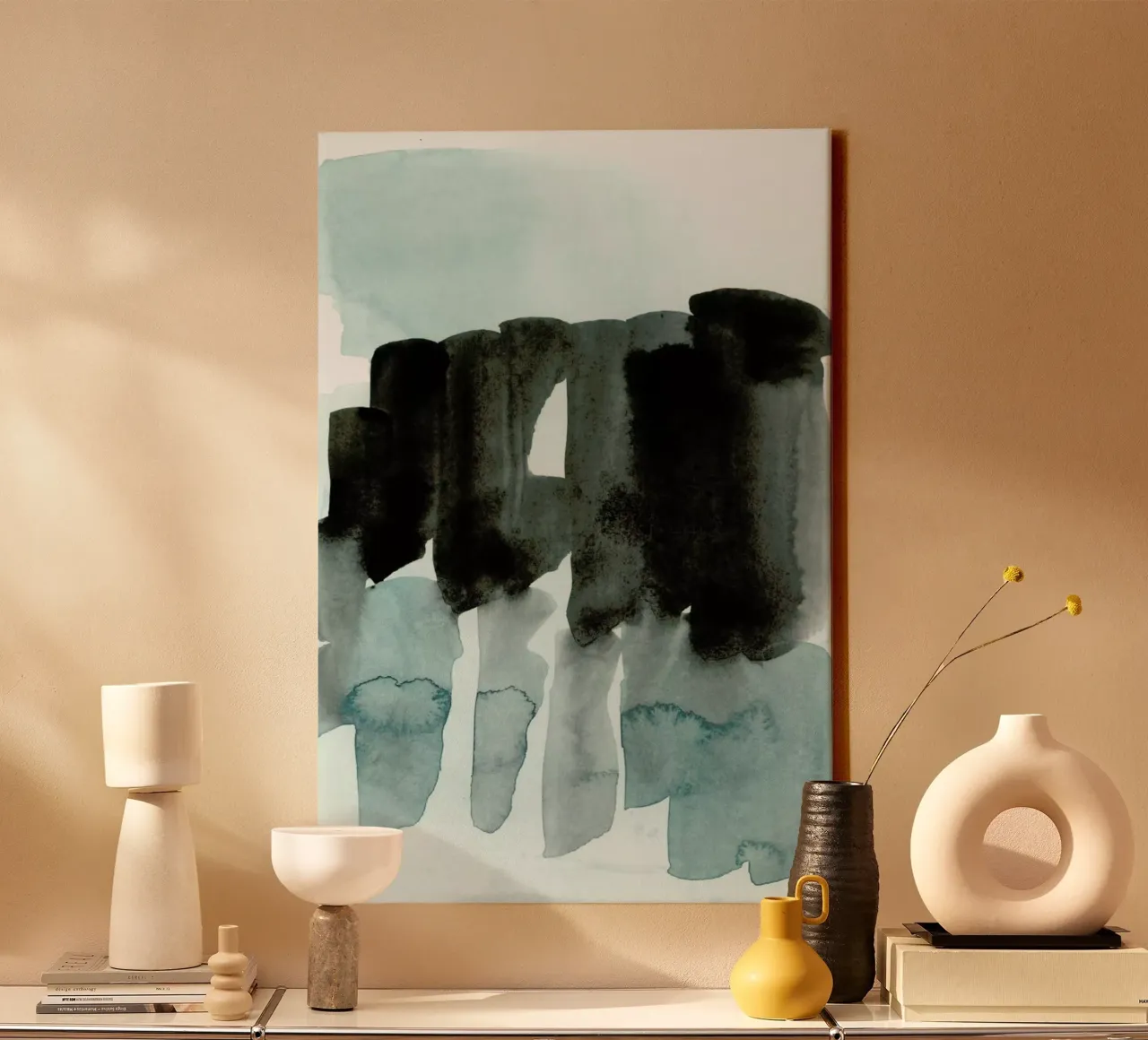 Static Movement tela da IRIS LEHNHARDT FINE ART