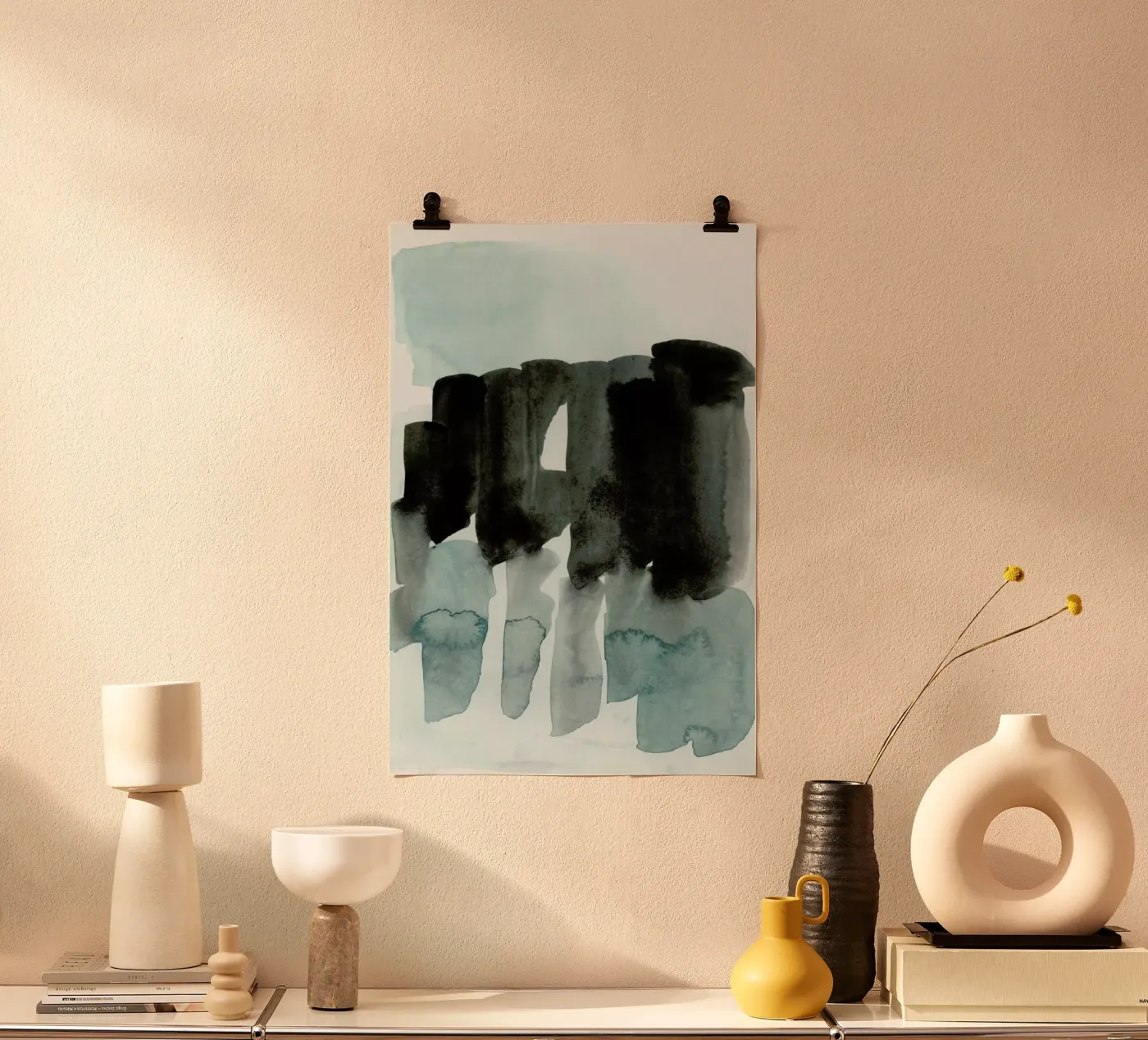 Static Movement Poster von IRIS LEHNHARDT FINE ART