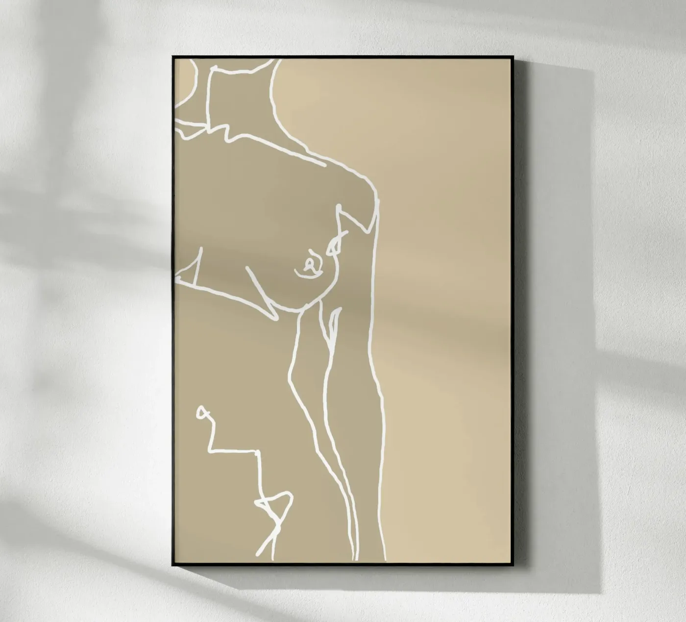 Oversized Figures 1 acrylic glass by Casa Cartissi