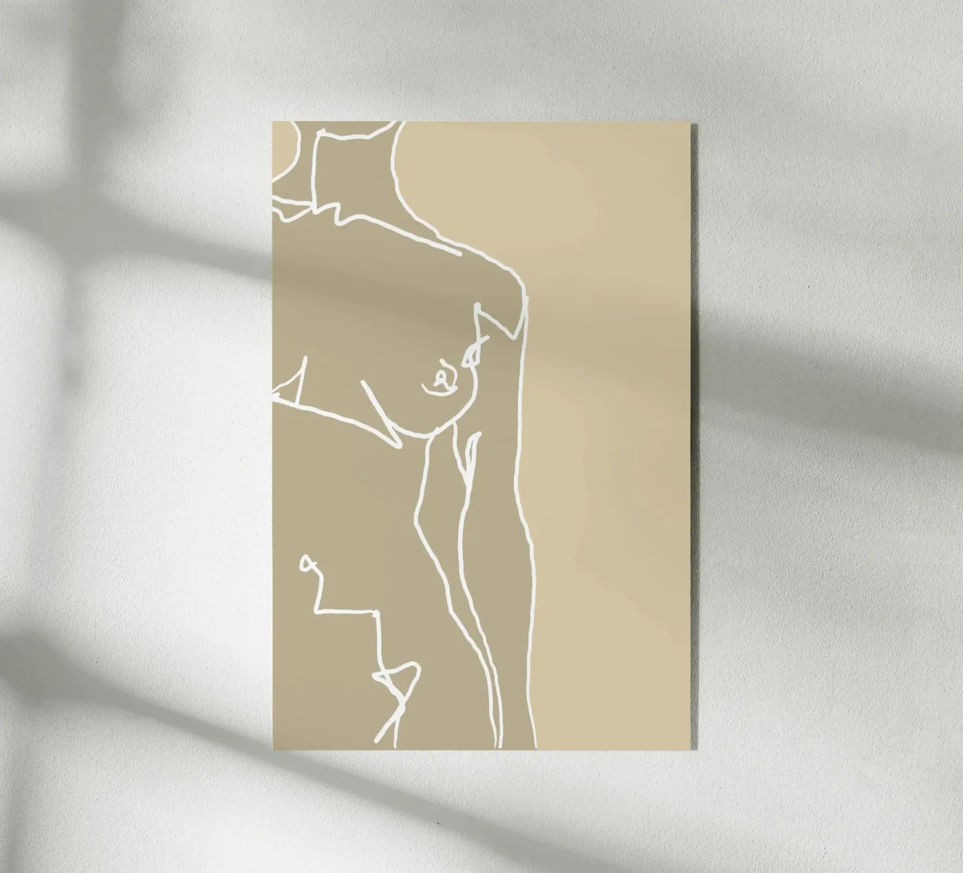 Oversized Figures 1 acrylic glass by Casa Cartissi